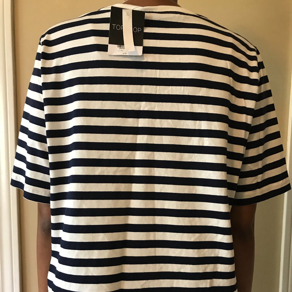 Top Shop T-Shirt, Polo Stripes
